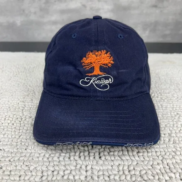 Vintage Kiawah Island Strap Back Hat OSFA Dad Cap South Carolina Distressed y2k - Picture 1 of 12